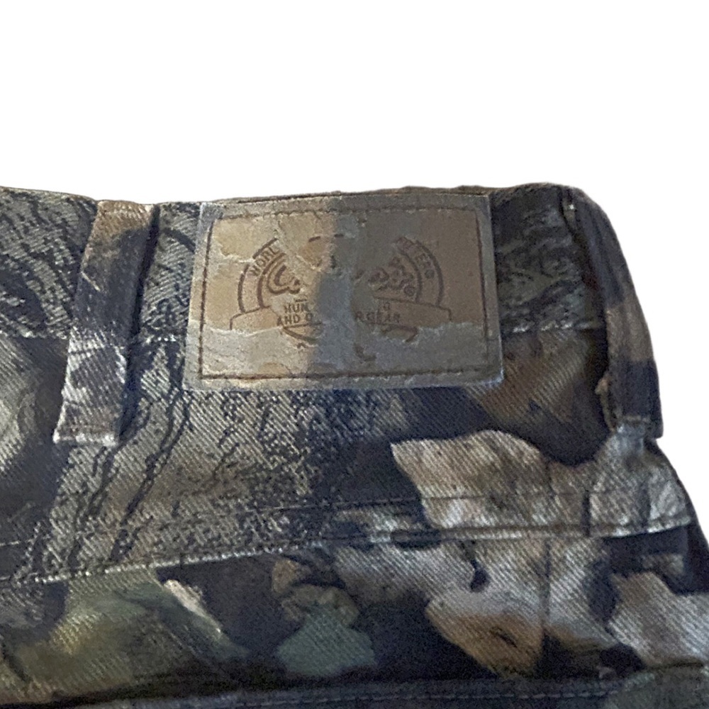 Vintage Cabela’s Mossy Oak Camo Pants Men’s 38 Hunting Outdoor Y2K - Picture 7 of 12